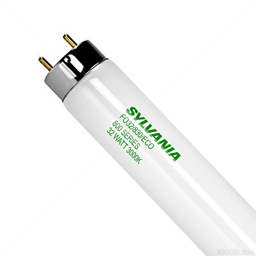 Sylvania 21777 T8 Medium Bi-Pin 3000K Fluorescent Bulb FO32